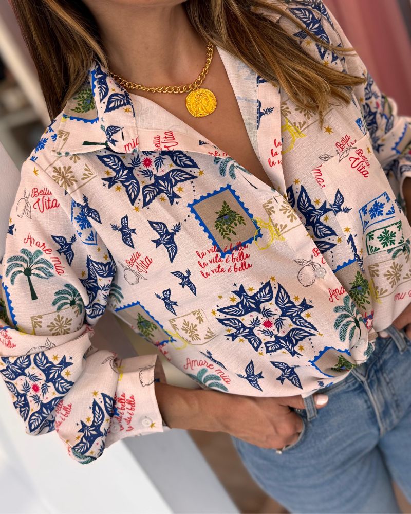 CAMISA LA VIDA ES BELLA