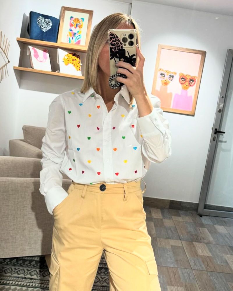CAMISA MINI CORAZONES