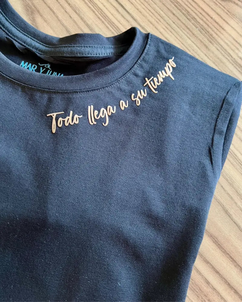 CAMISETA COLIBRI NEGRA