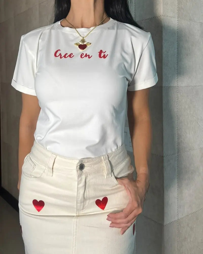 CAMISETA, CREE EN TI