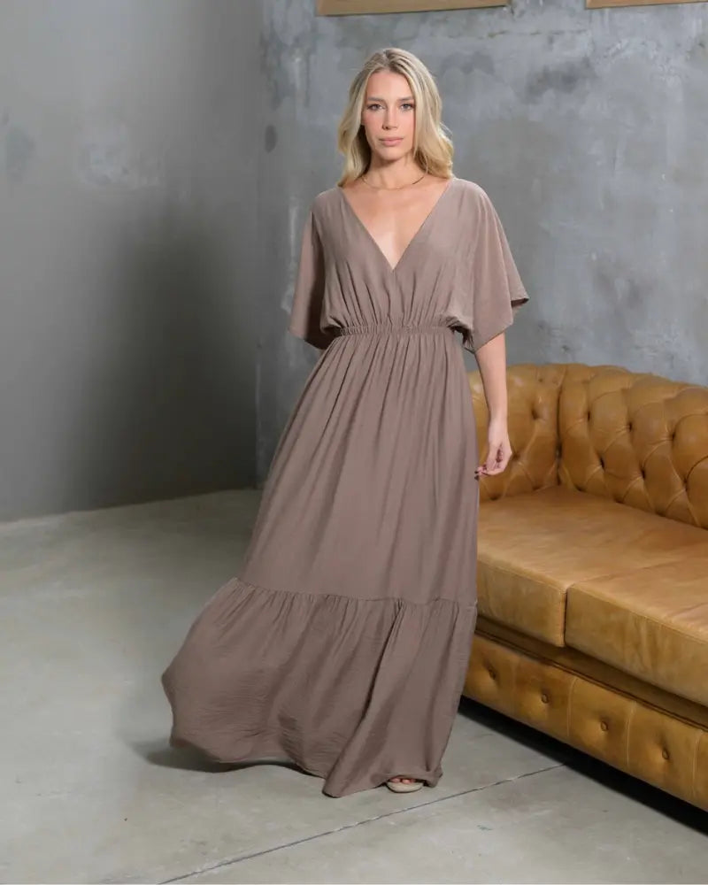 VESTIDO ELODIA BROWN