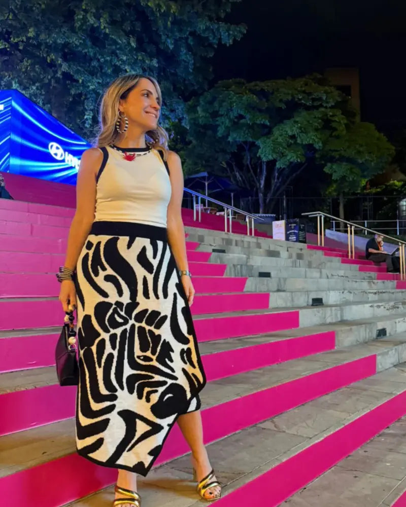 FALDA CEBRA