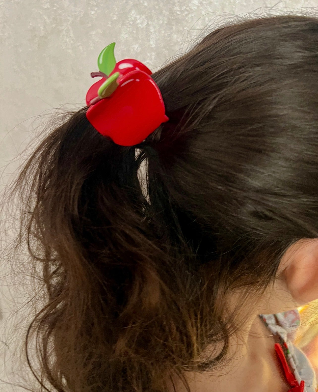 HAIR CLIP MANZANA