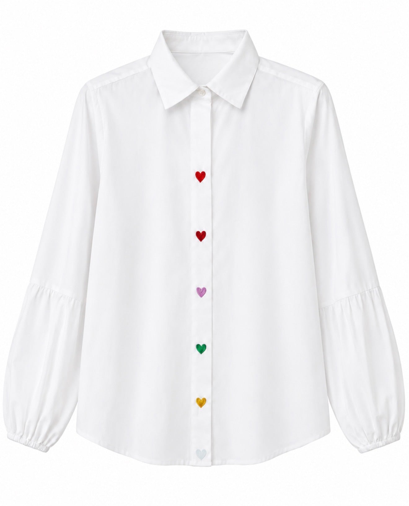 CAMISA CORAZONES IRIS