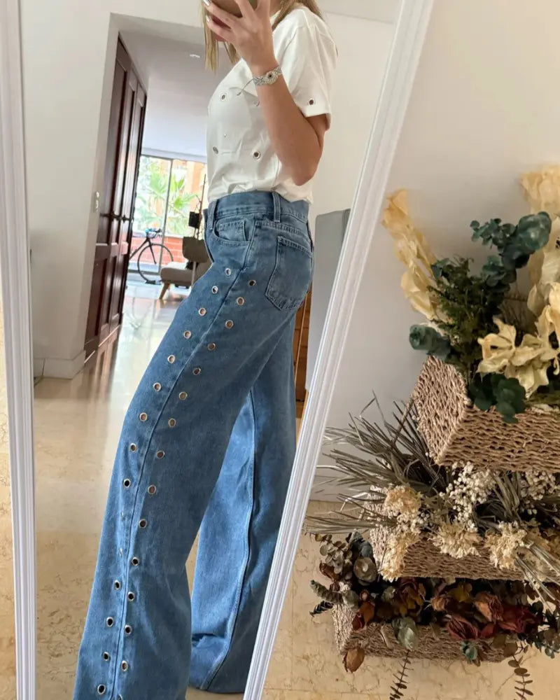 JEANS BLUE RINGS