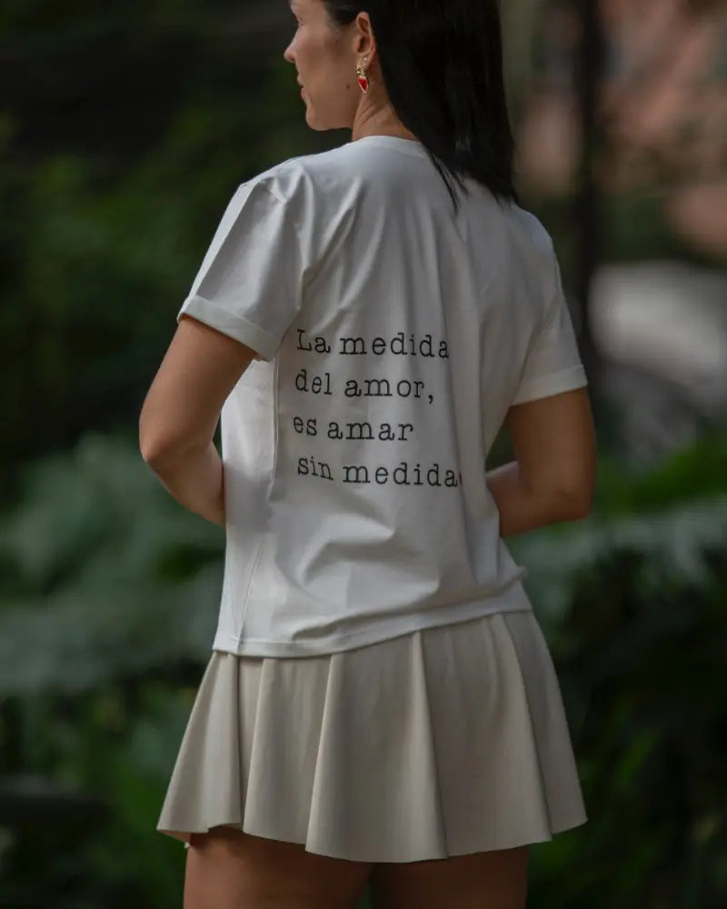 CAMISETA, LA MEDIDA DEL AMOR