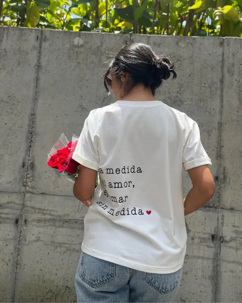 CAMISETA, LA MEDIDA DEL AMOR
