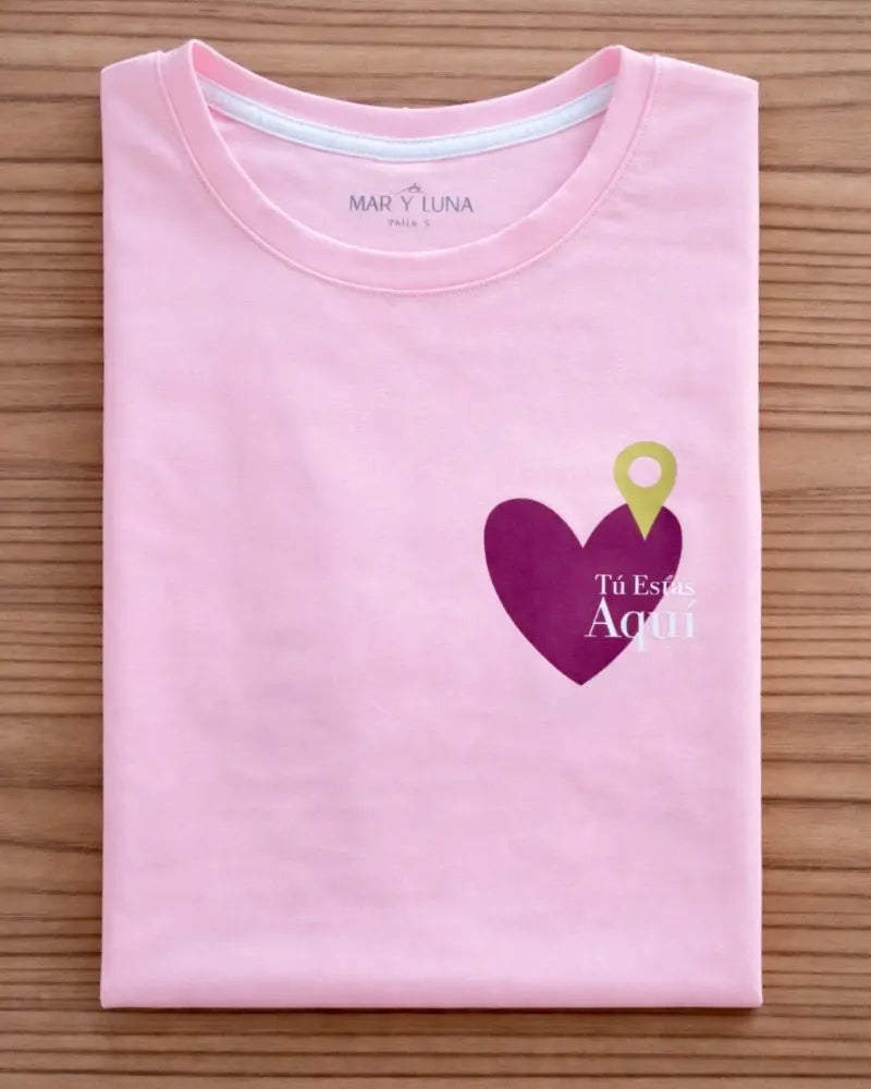 CAMISETA TU ESTAS AQUI