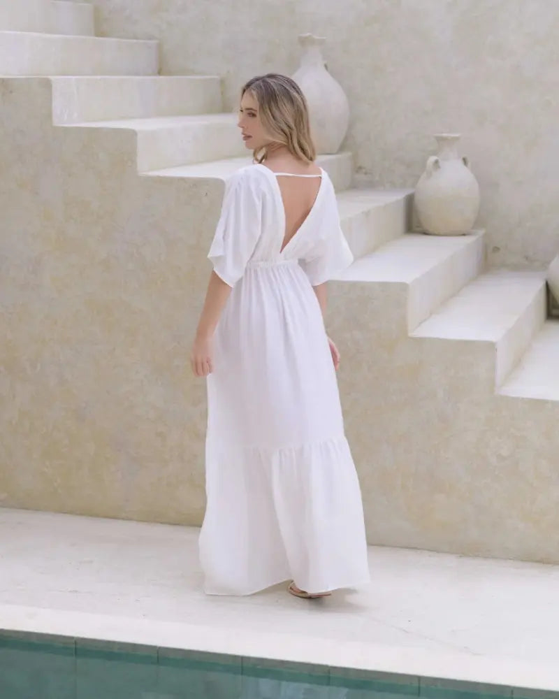 VESTIDO ELODIA BLANCO