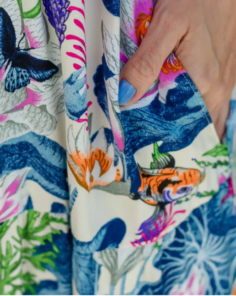 VESTIDO CEREZA TROPICAL