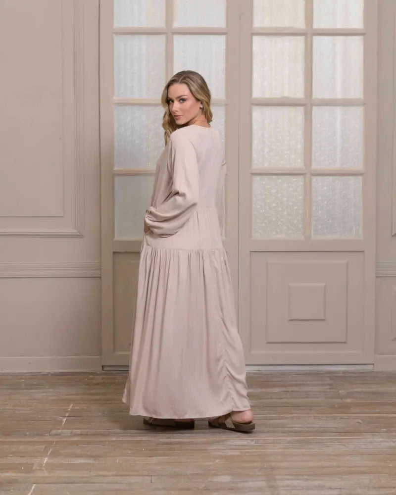 VESTIDO ELOISA PLANE ARENA