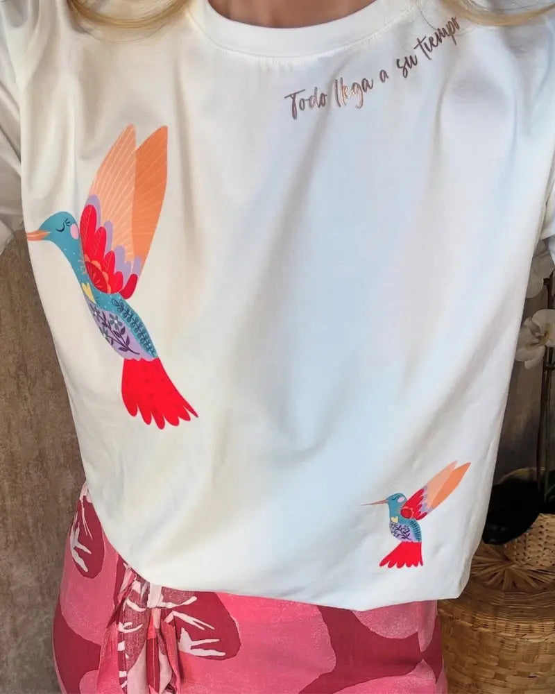 CAMISETA COLIBRI