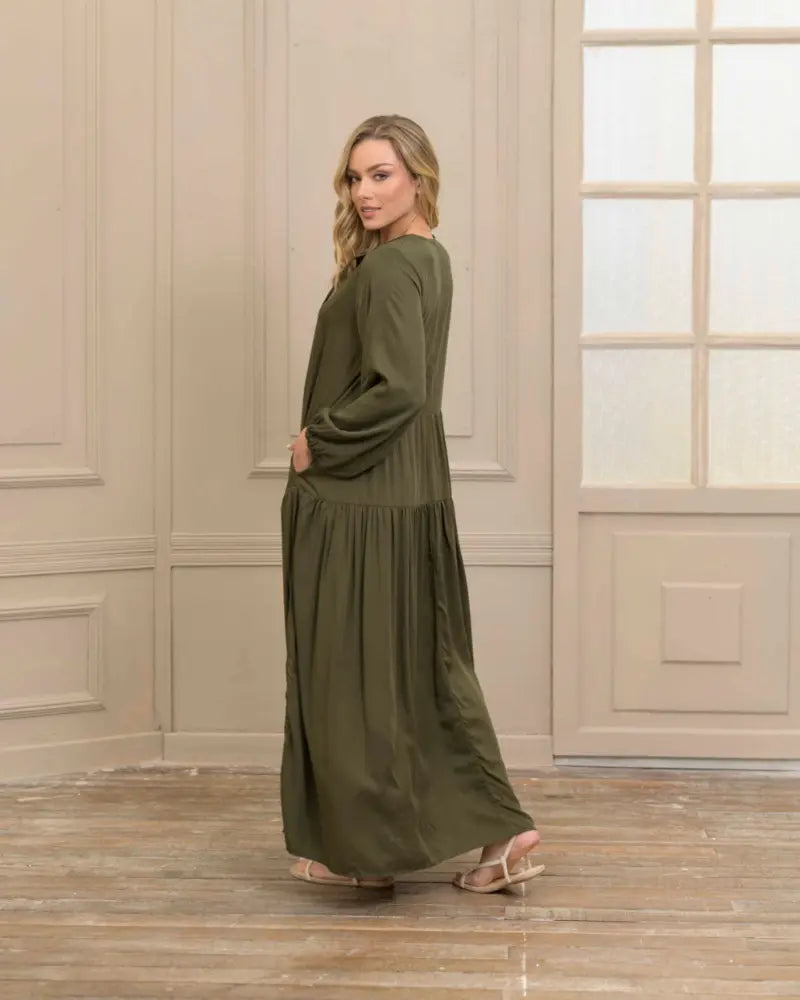 VESTIDO ELOISA PLANE MILITAR