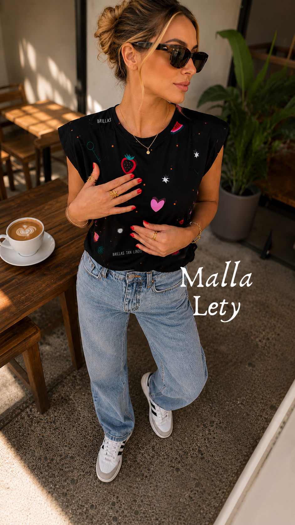 BLUSA LETY NEGRA