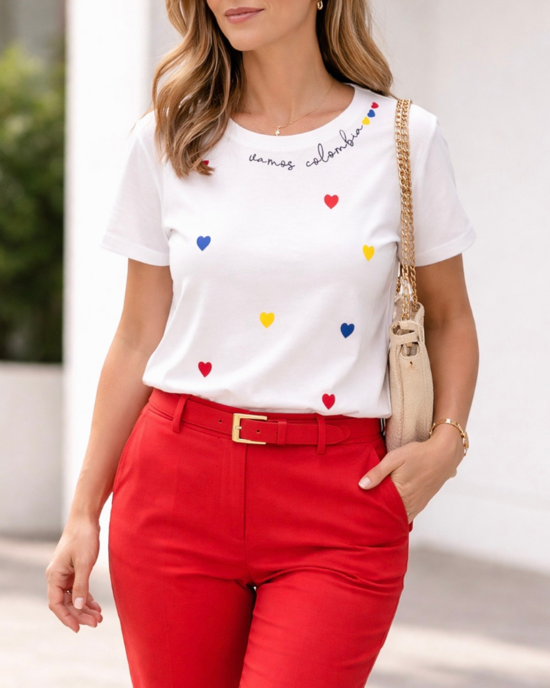 CAMISETA VAMOS COLOMBIA