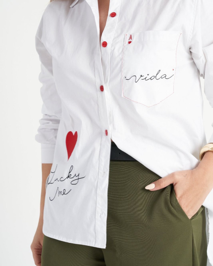 CAMISA LATIDO CRUDA