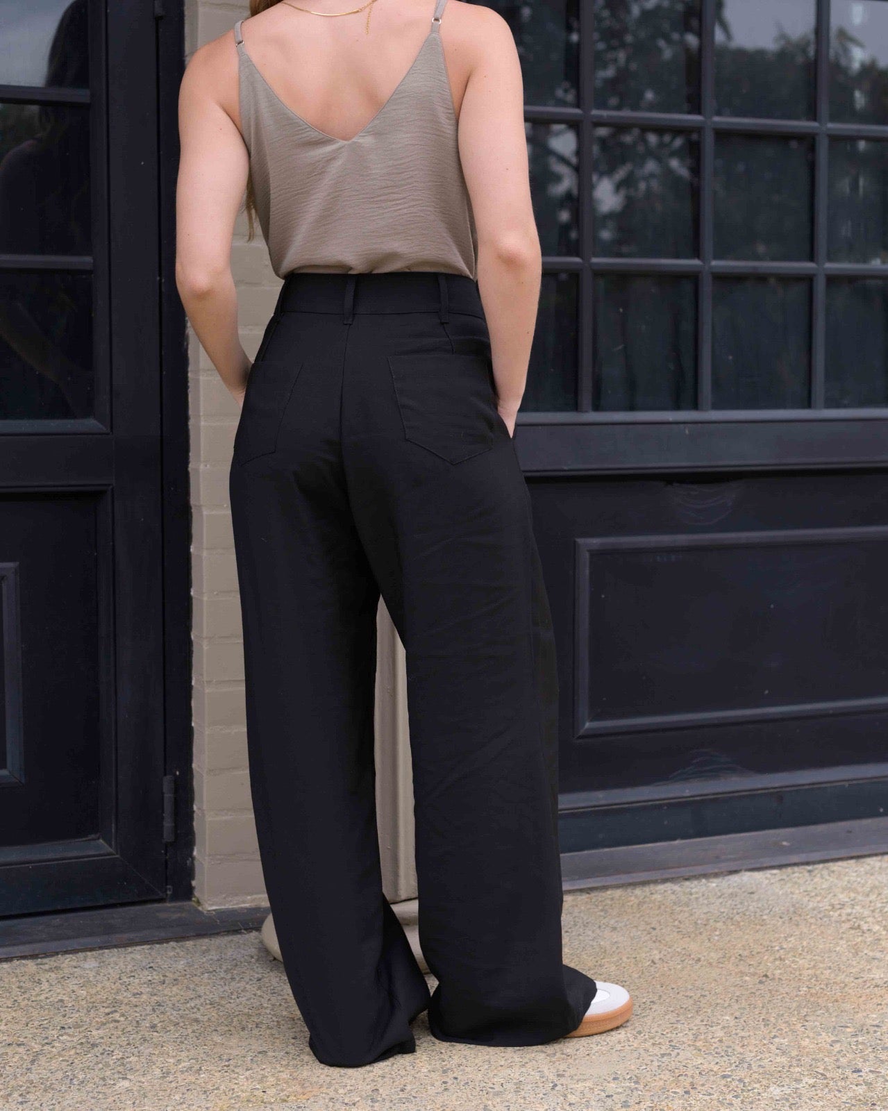 PANTALON KARY PLANE NEGRO