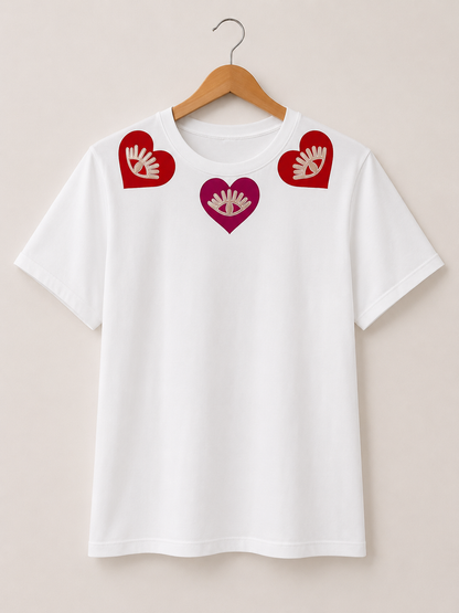 CAMISETA OJO CORAZON