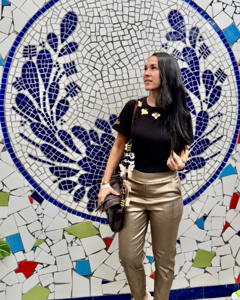 CAMISETA ABEJAS NEGRA