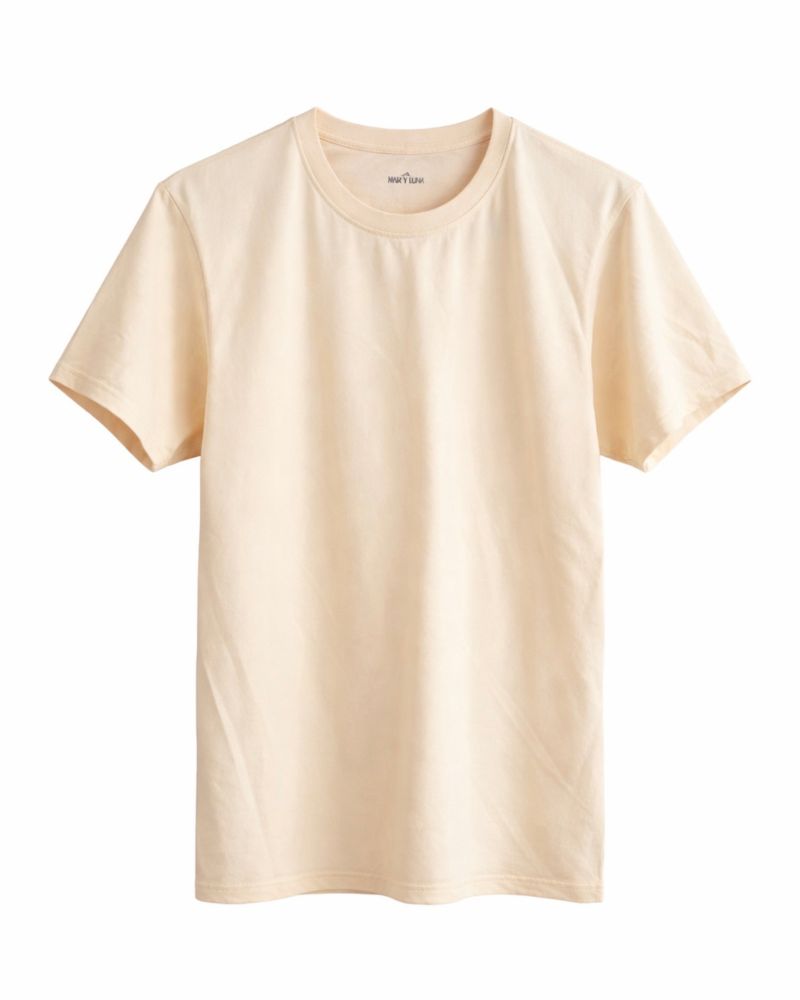 CAMISETA ESENCIAL PERLA OVERSIZE