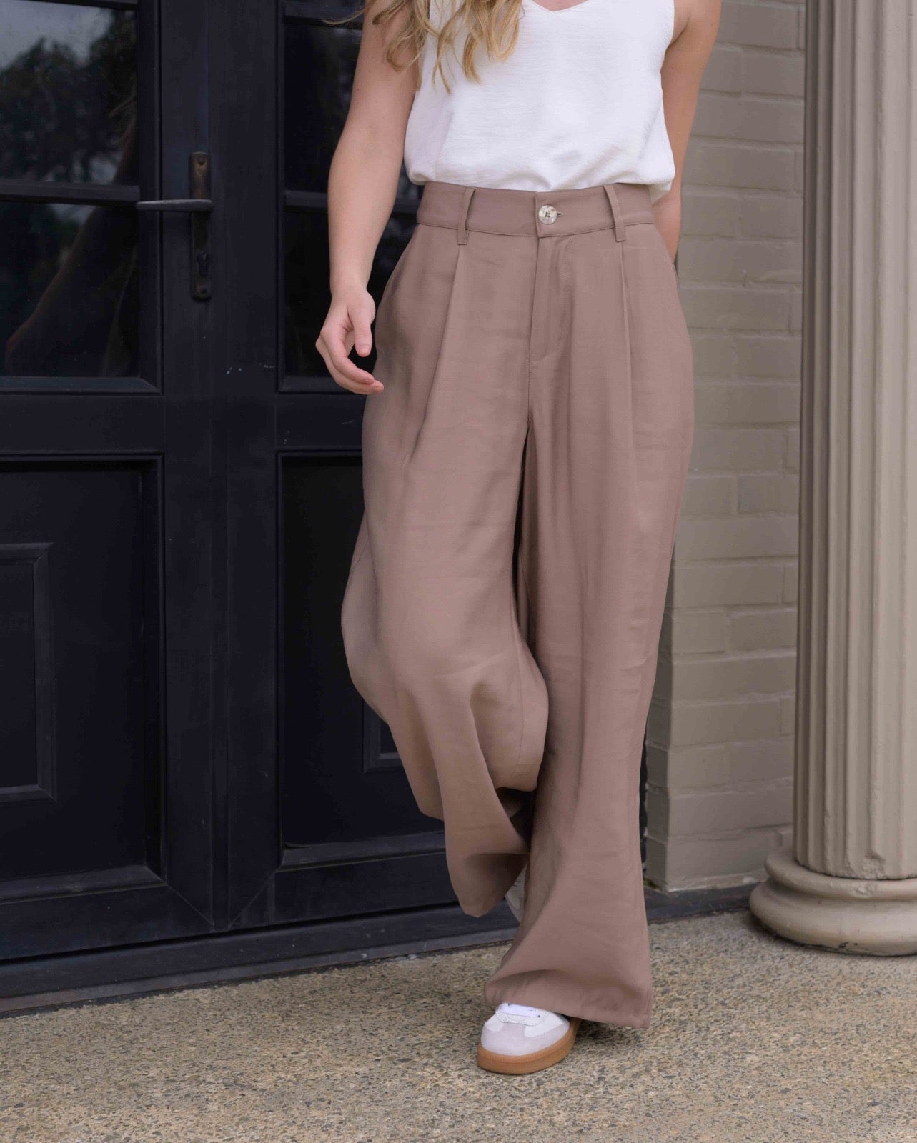 PANTALON KARY PLANE CAMEL