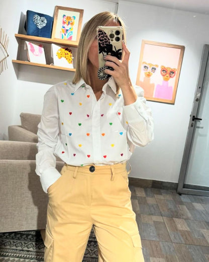 CAMISA MINI CORAZONES