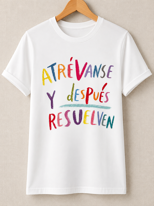 CAMISETA, ATREVETE