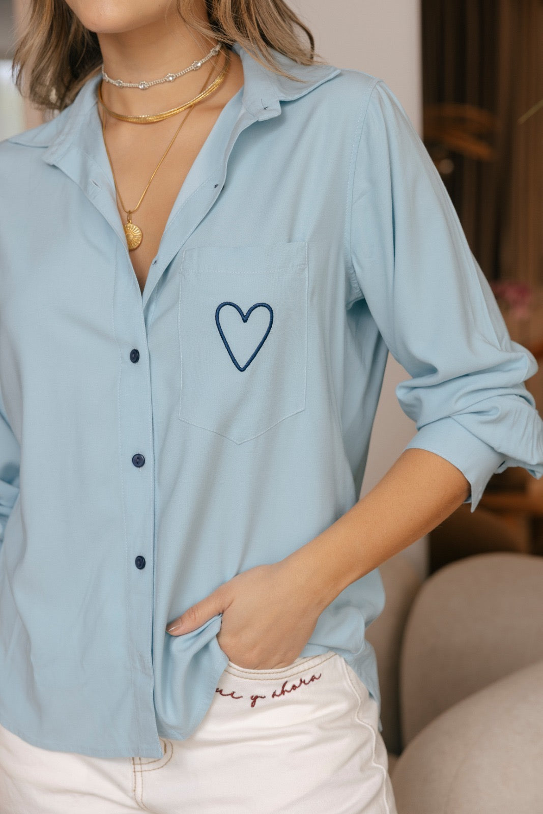 CAMISA TOKIO AZUL
