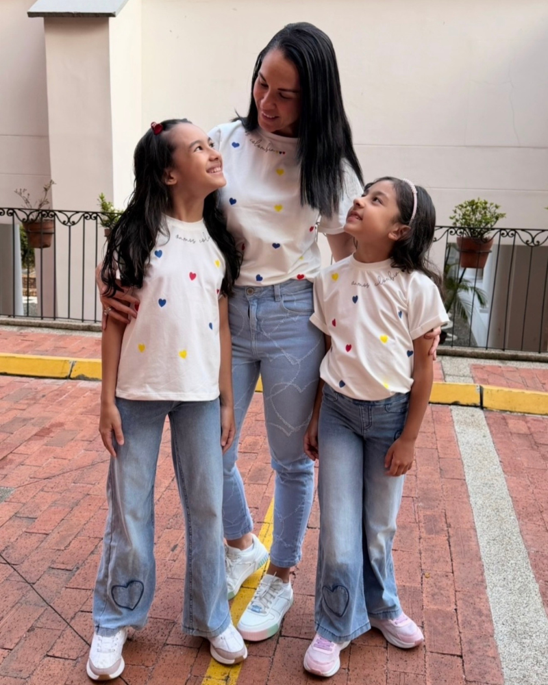 Kit Mamá e Hija 1x1 ¡Vamos Colombia!