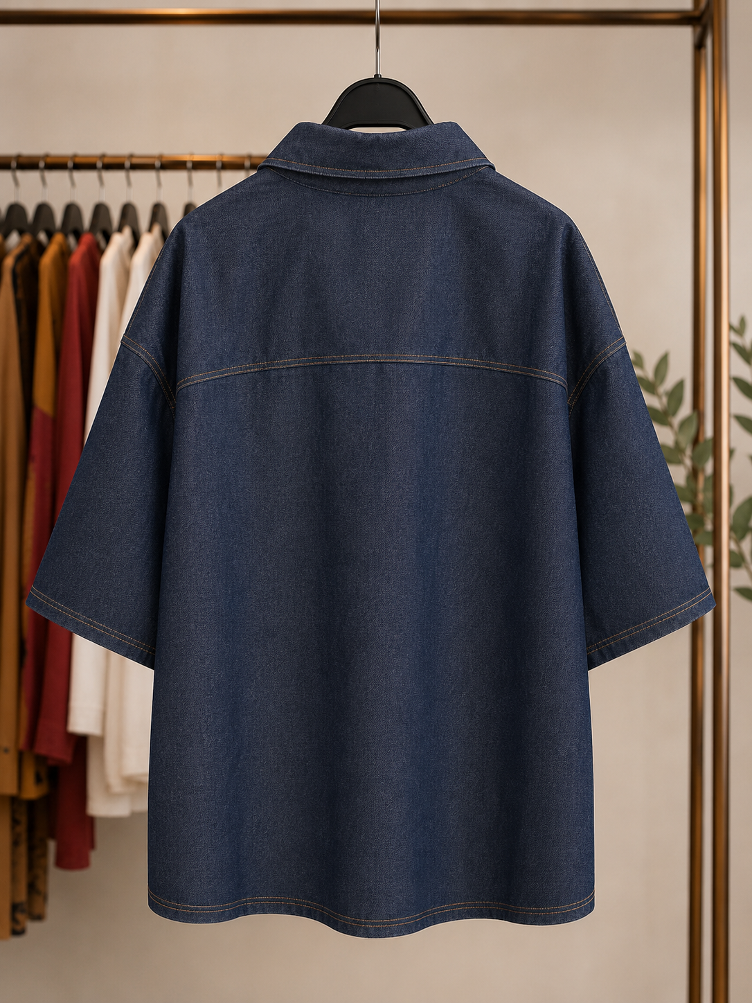 CAMISA OWALA INDIGO