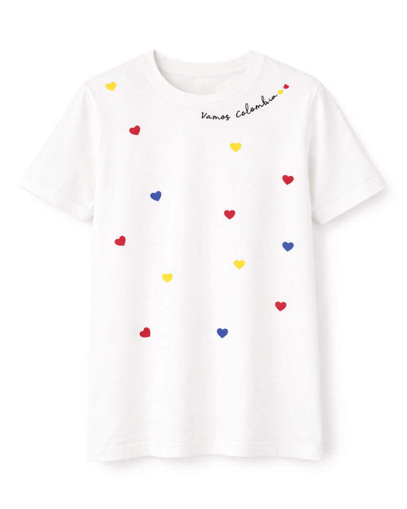 CAMISETA VAMOS COLOMBIA