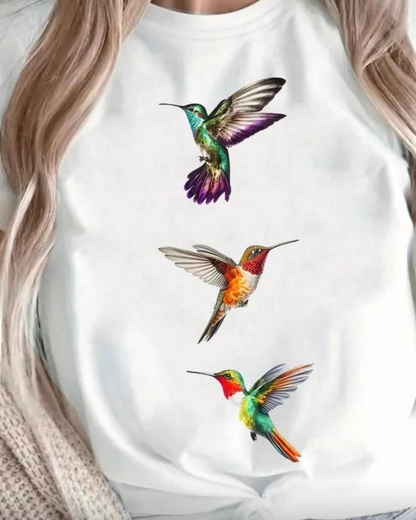 CAMISETA 3 COLIBRIES