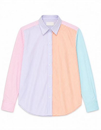 CAMISA RAYAS PASTELES