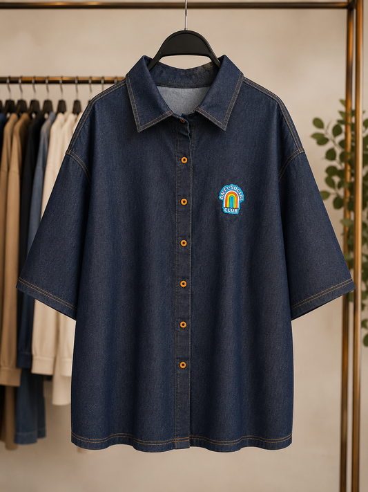 CAMISA OWALA INDIGO