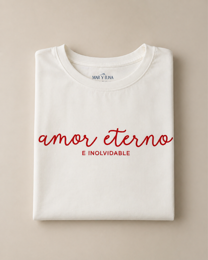CAMISETA AMOR ETERNO