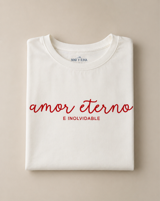 CAMISETA AMOR ETERNO