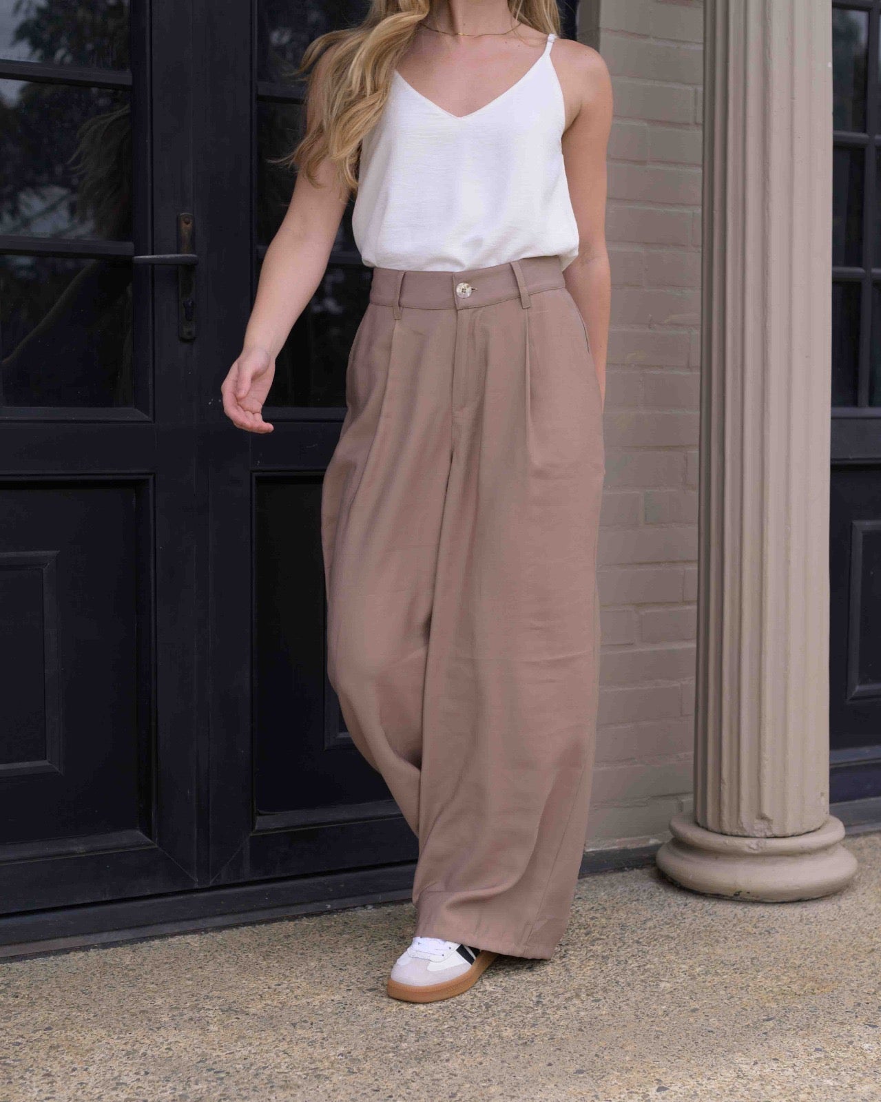 PANTALON KARY PLANE CAMEL