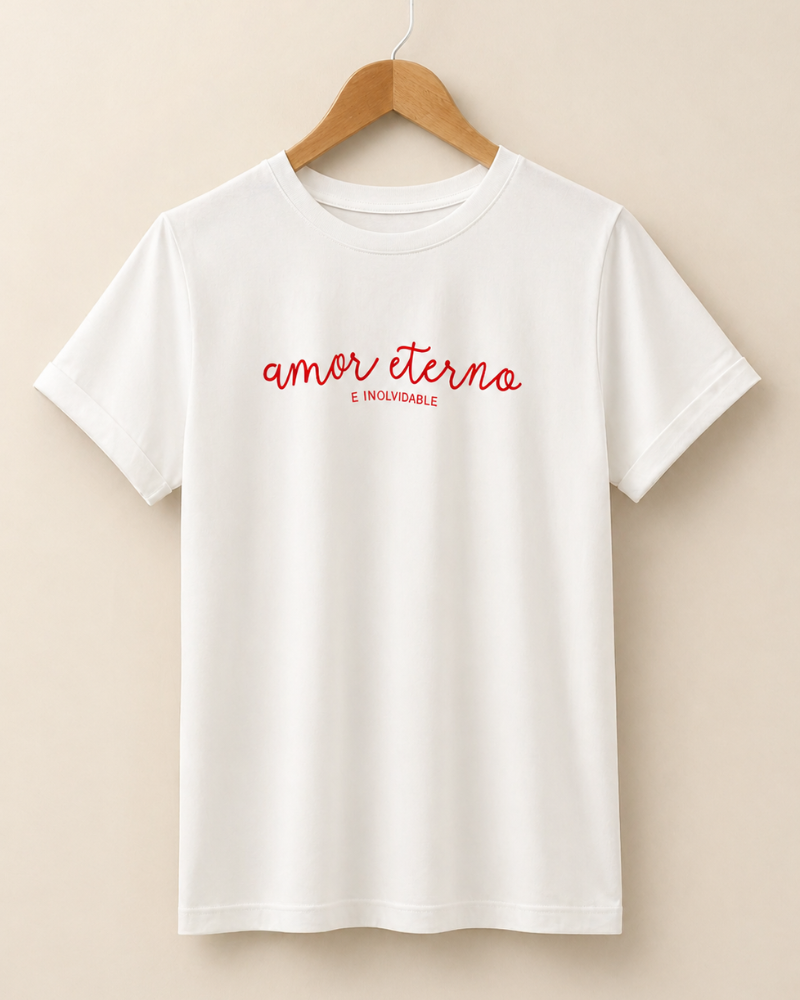 CAMISETA AMOR ETERNO