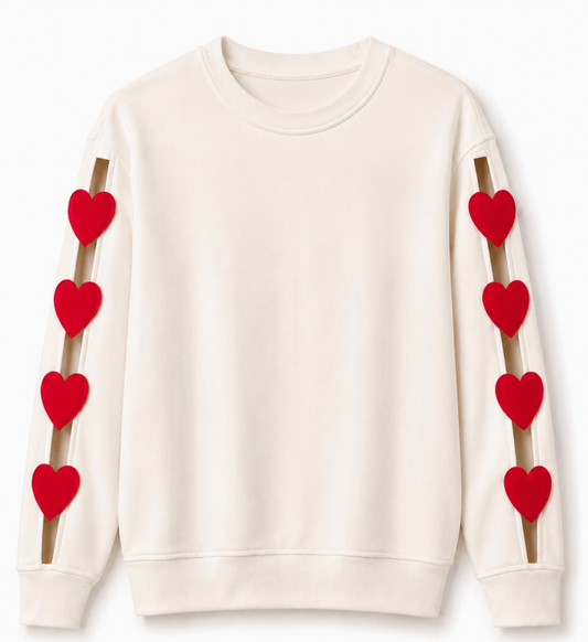SACO CORAZONES ROJOS