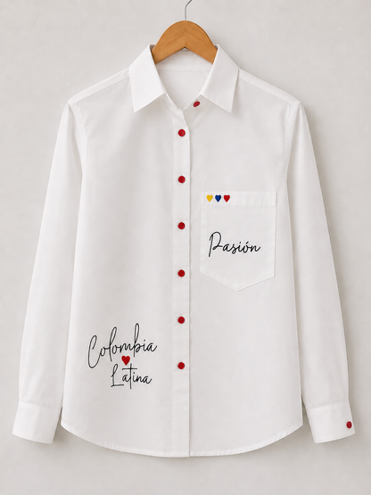 CAMISA COLOMBIA LATINA