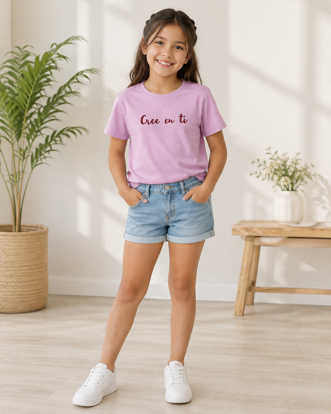 CAMISETA CREE EN TI, NIÑA