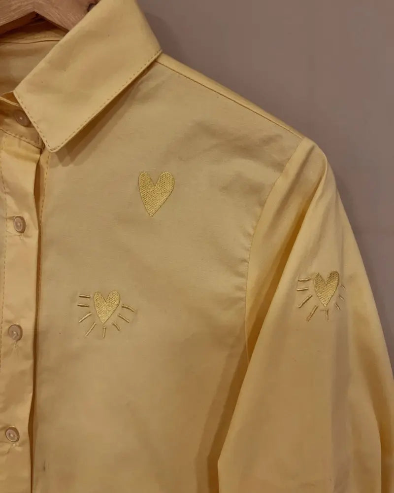 CAMISA CUPIDO AMARILLA