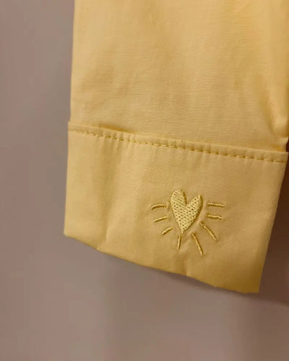CAMISA CUPIDO AMARILLA
