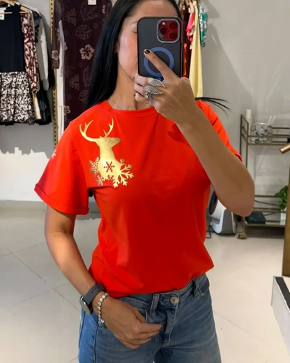 CAMISETA RENO DORADO