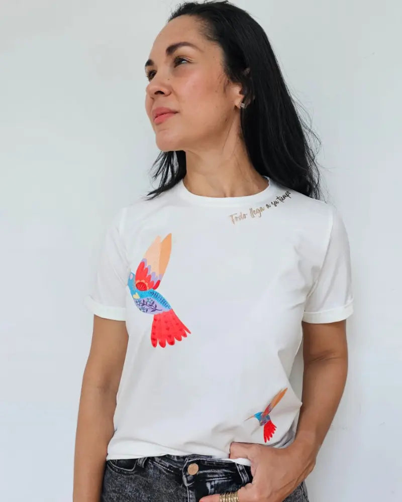 CAMISETA COLIBRI
