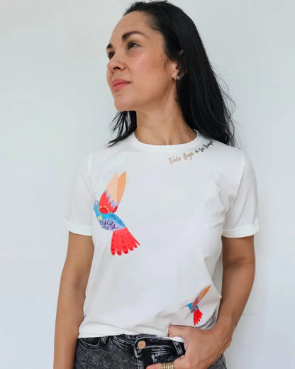 CAMISETA COLIBRI