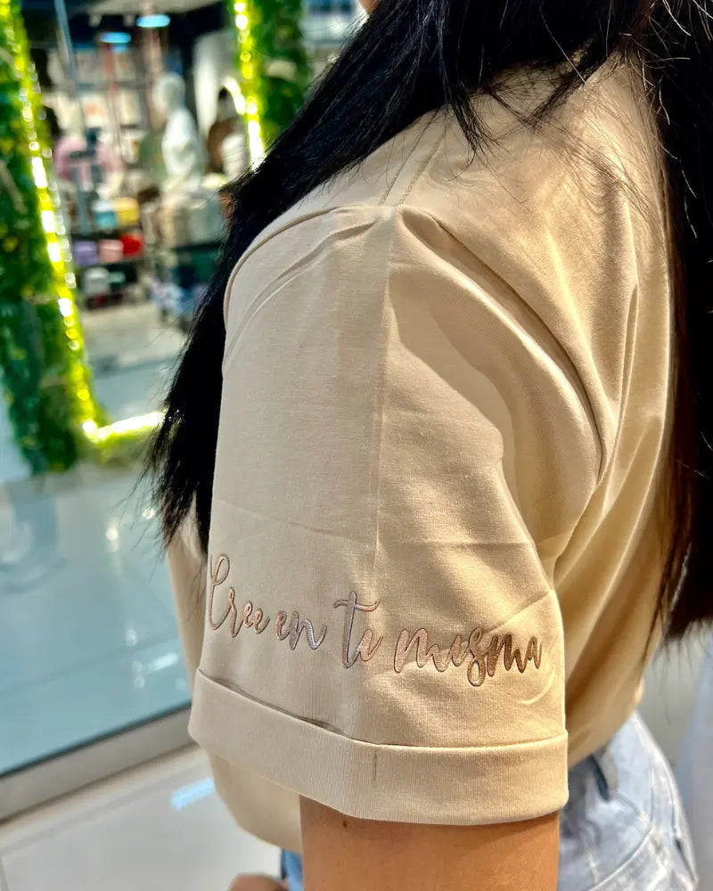 CAMISETA CREE EN TI MISMA
