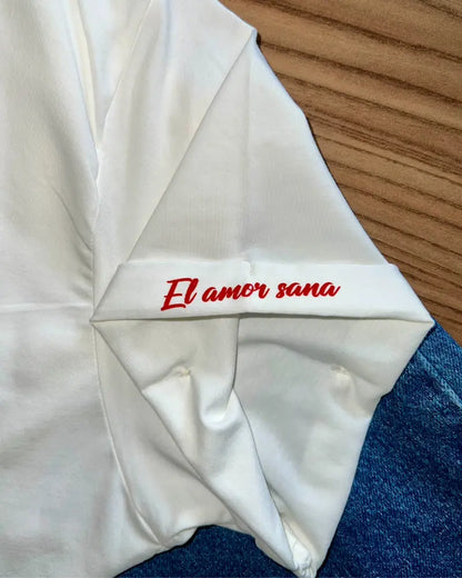 CAMISETA EL AMOR SANA