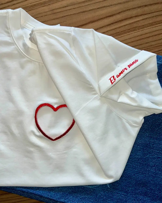 CAMISETA EL AMOR SANA