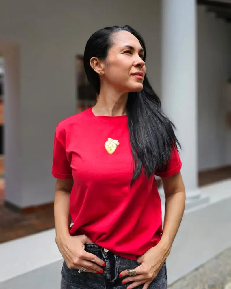 CAMISETA, HAGAMOS LO QUE DICE EL CORAZON